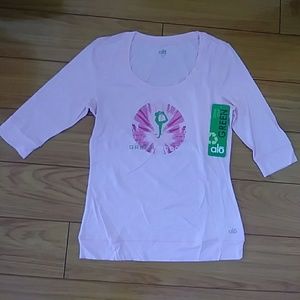 Bamboo tshirt alo sport powder pink
